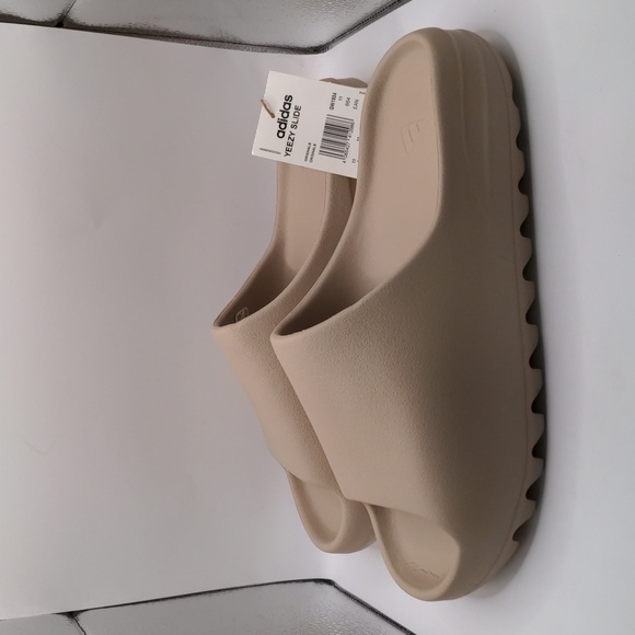 adidas Other - New Adidas Yeezy Slides Pure GW1934 Sz 11